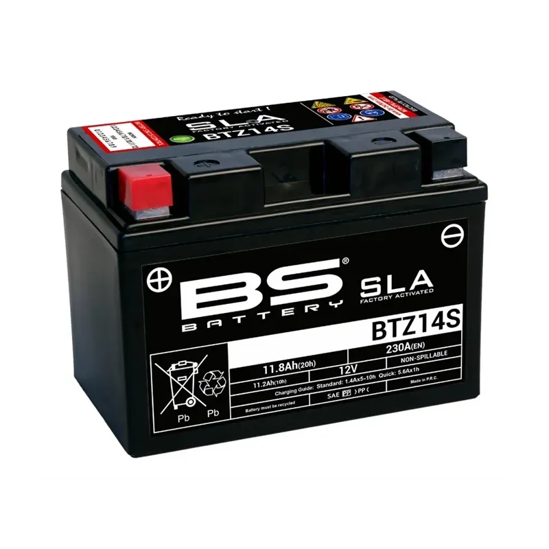 cafe 4 racer - BSBAT BATTERY BTZ14S FA - BS Battery AGM Batteries 3661451001380