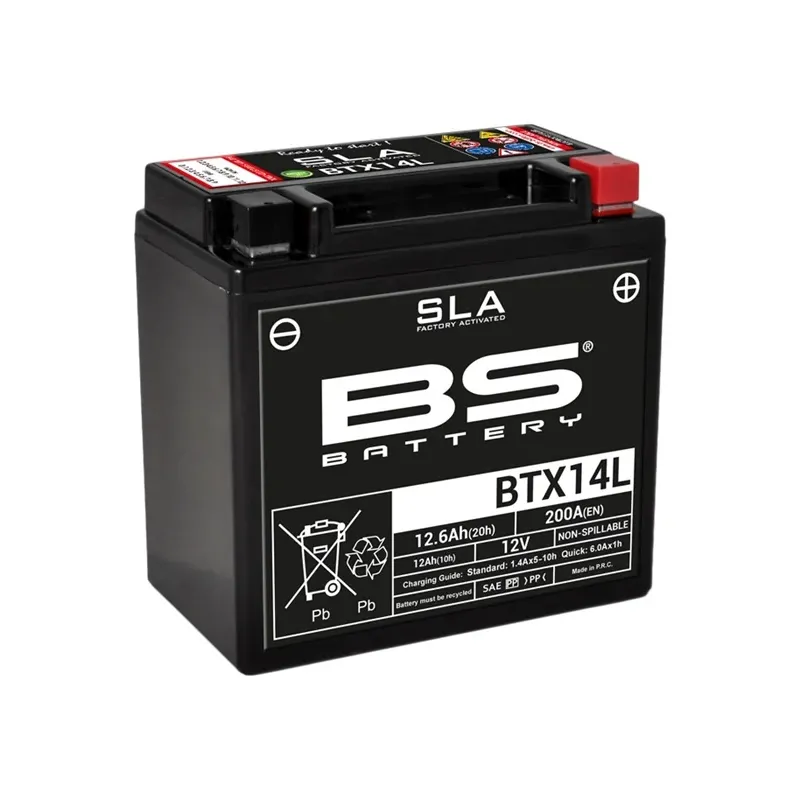 cafe 4 racer - BSBAT BATERIE BTX14L FA - BS Battery AGM Baterie 3564093007607