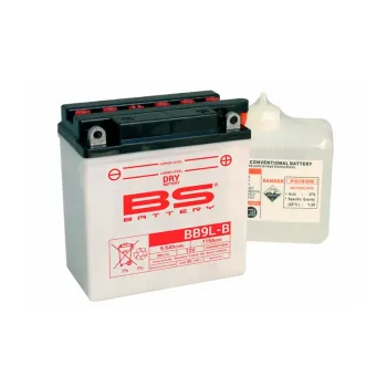 cafe 4 racer - BSBAT BATERIE BB10L-B CONV S KYSELINOU - BS Battery Olověné akumulátory 3661453105550