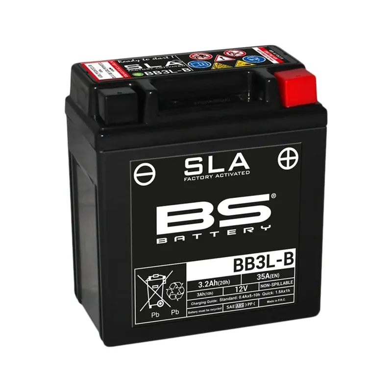 cafe 4 racer - BSBAT BATTERY BB3L-B FA - BS Battery AGM Batteries 3564093008420