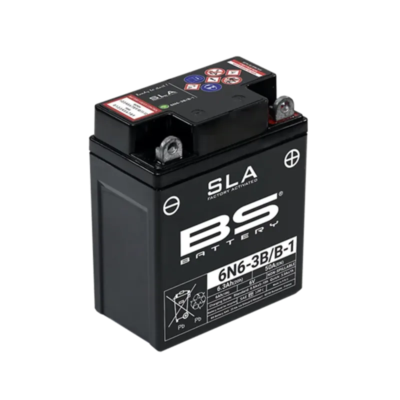 cafe 4 racer - BSBAT BATERIE 6N6-3B/B-1 FA - BS Battery AGM Baterie 3564093009175