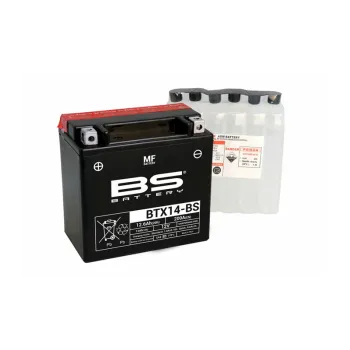 BSBAT BATTERY BTX14-BS MF W/ ACID