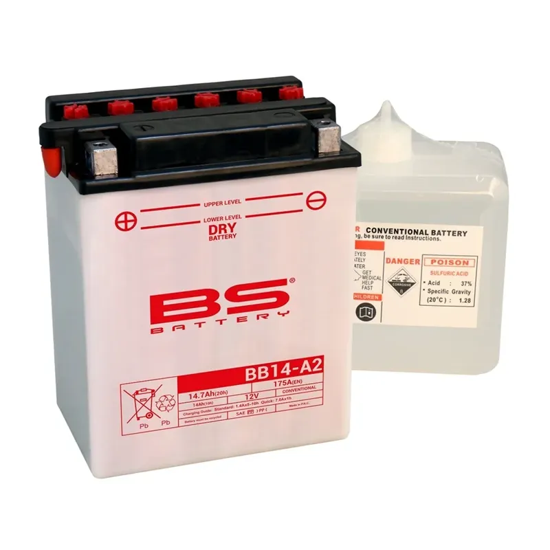 BSBAT BATÉRIA BB14-A2 CONV W/ ACID