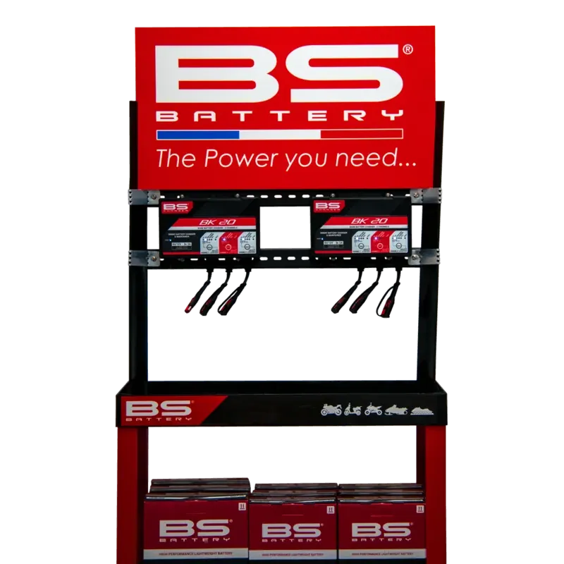 cafe 4 racer - BSBAT DISPLAY + BK20 - BS Battery Connectors for chargers BSDISPLAYBK20