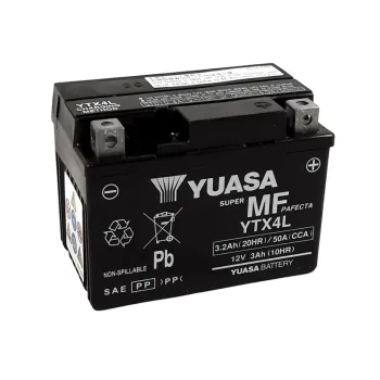 cafe 4 racer - Battery YUASA TTZ14S 12V 11.2 AH Maintenance-Free DIN 51101 - YUASA  AGM Batteries 5050694011436