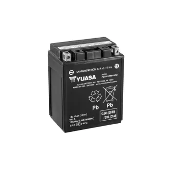 cafe 4 racer - YUASA BATTERY YT12A-BS MF W/ ACID - YUASA  AGM Batteries 4054783163267