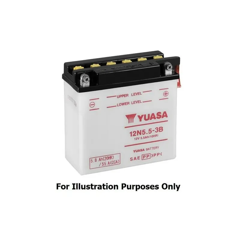 cafe 4 racer - YUASA BATTERY 12N24-3A CONV W/O ACID - YUASA  Lead-Acid Batteries 5050694005084
