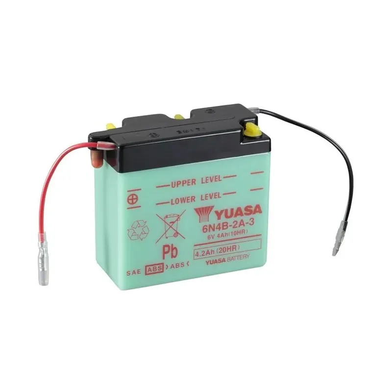 cafe 4 racer - YUASA BATTERY 6N4B-2A-3 CONV W/O ACID - YUASA  Lead-Acid Batteries 5050694005190