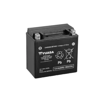 cafe 4 racer - YUASA BATTERY YTX20HL-BS-PW MF W/ ACID - YUASA  AGM Batteries 048493621241
