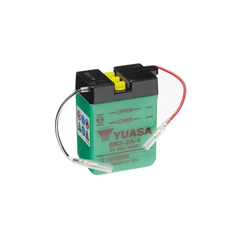 cafe 4 racer - YUASA BATTERY 6N2-2A-4 CONV W/O ACID - YUASA  Lead-Acid Batteries 5050694005114