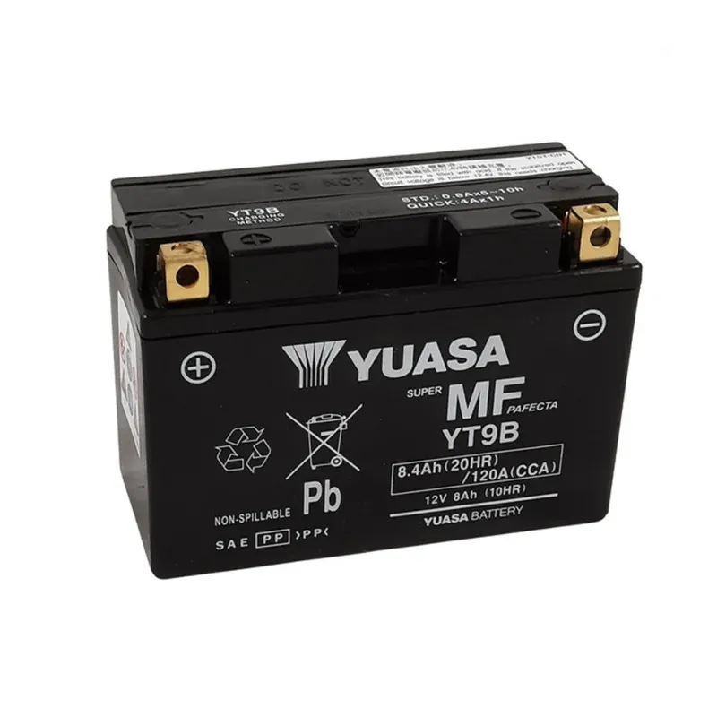 cafe 4 racer - YUASA BATTERY YT9B FA - YUASA  AGM Batteries 5050694004575