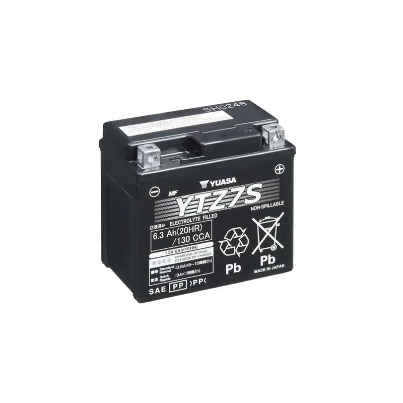 cafe 4 racer - YUASA BATTERY YTZ7S FA - YUASA  AGM Batteries 4906958001525