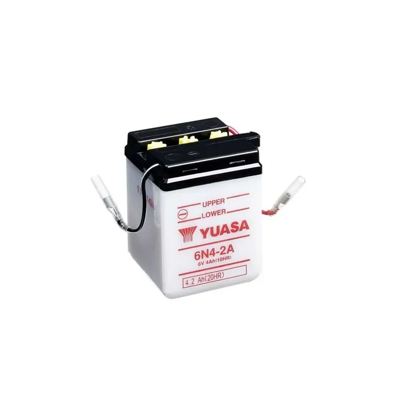 YUASA BATTERY 6N4-2A CONV W/O ACID