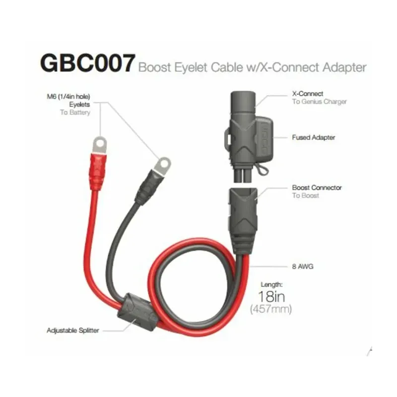 cafe 4 racer - NOCO CABLE EXT. BOOST ACCESS. GBC007 - NOCO Connectors for chargers 046221160178