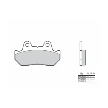 cafe 4 racer - CLBRA BRAKE PADS 1187XBK5 SINTER METAL - CL BRAKES Brake pads / shoes 841754012693