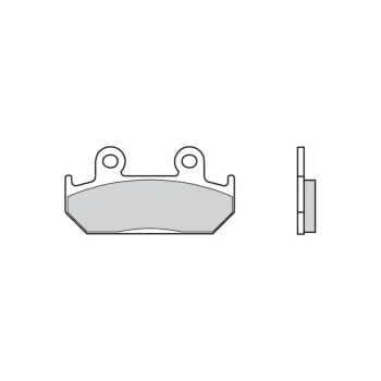 BREMB BRAKE PADS TYPE 07HO21 SR SINTER