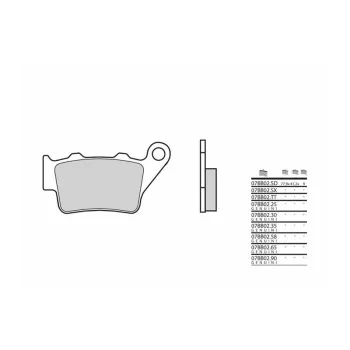 cafe 4 racer - K717 EBC Premium Brake Pads - EBC Brake pads / shoes 5050953102233