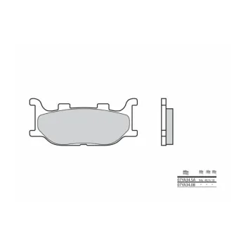 cafe 4 racer - FA606R EBC Goldstuff Brake pads - EBC Brake pads / shoes 