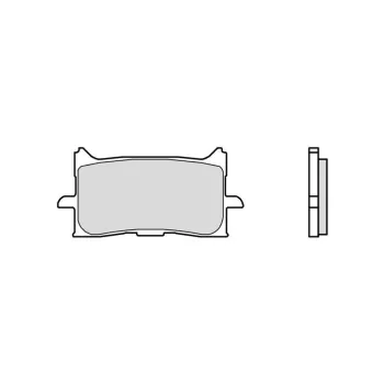 cafe 4 racer - Ferodo FDB2114ST Brake Pads Sintered ST – HD Softail 15-26, XR1200 F - FERODO Brake pads / shoes 