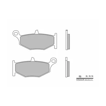 cafe 4 racer - EBC-FA125 - EBC Brake pads / shoes 4251352665157