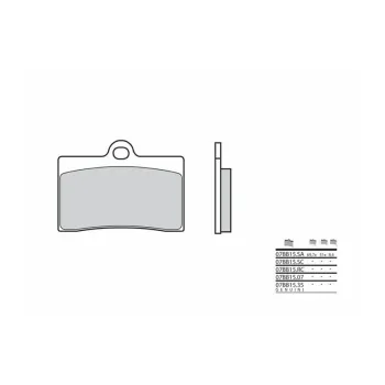 cafe 4 racer - EPFA129HH EBC Extreme Pro Brake pads - EBC Brake pads / shoes 5050953008283