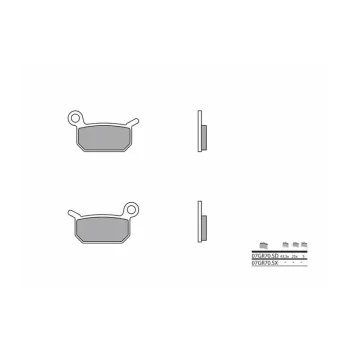cafe 4 racer - FA065 EBC Blackstuff Brake pads - EBC Brake pads / shoes 5050953000560