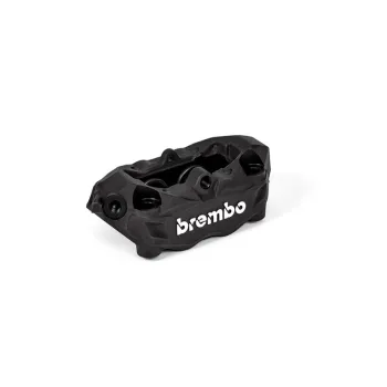 cafe 4 racer - Brembo, sada radiálnych brzdových strmeňov GP4-RB Monoblock. Čierna - Brembo Brzdové čeluste & pumpy 