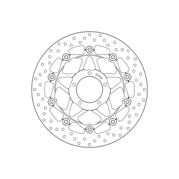 cafe 4 racer - BREMB BRAKE DISC ORO SERIE 78B40880 - Brembo Brake discs 