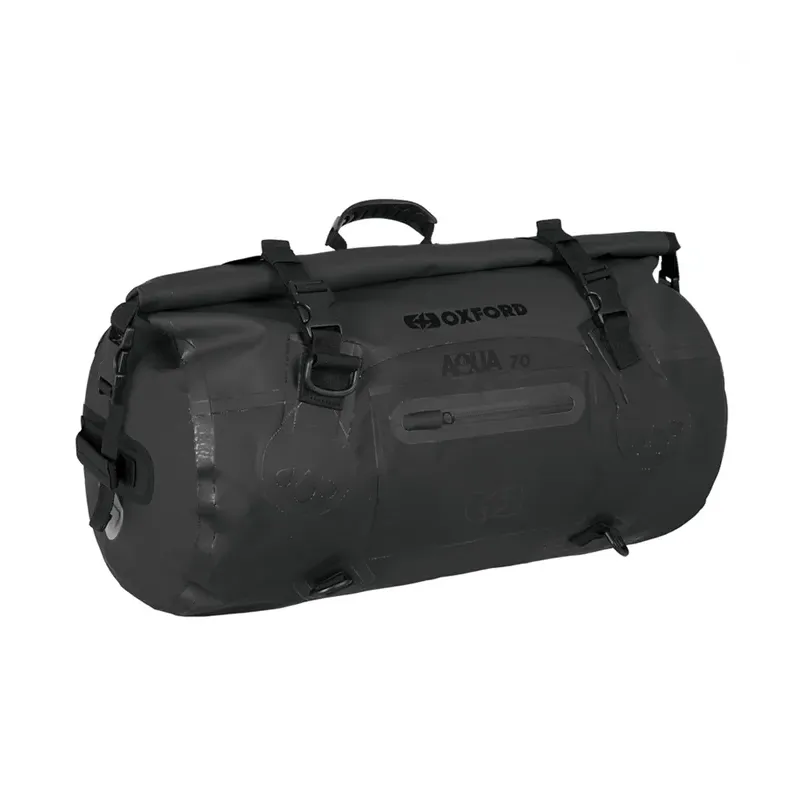 cafe 4 racer - OXFOR AQUA T-70 ROLL BAG, BLK - OXFORD Bags 5030009193354