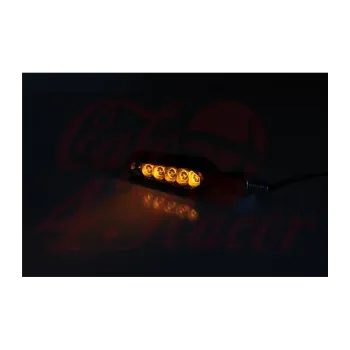 cafe 4 racer - SHIN YO LED Sekvenční blinkr SORA čirý - Shin Yo Sekvenční plovoucí ukazatele směru LED 4054783308781