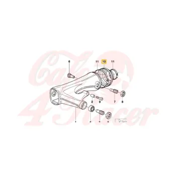 cafe 4 racer - Gumový doraz BMW 33171452504 - OEM part Ostatné 