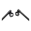cafe 4 racer - Universal clip-ons 41mm Black HIGH - Cafe4Racer Cafe Racer clip-ons 