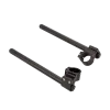 cafe 4 racer - Univerzální klip na řídítka 50 mm černý HIGH - Cafe4Racer Clip-ons Cafe Racer 