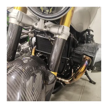 cafe 4 racer - Kryty vidlíc karbón 160mm x 50mm 2ks - Cafe4Racer Manžety na tlmiče 
