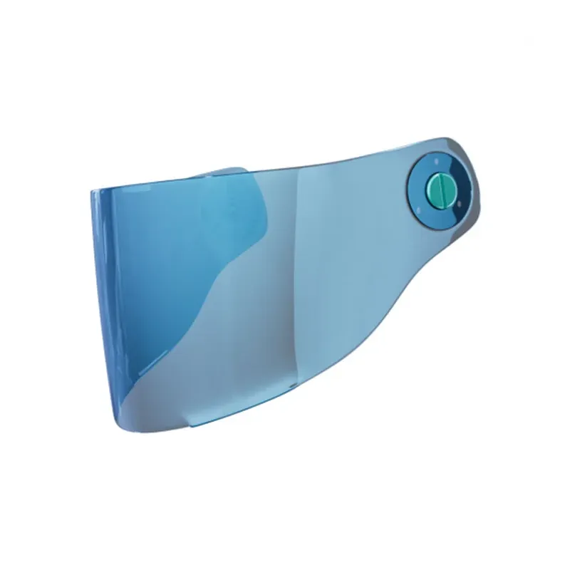 cafe 4 racer - John Doe Set ECE visor blue silver mirror - JOHN DOE Príslušenstvo 