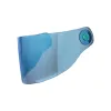 cafe 4 racer - John Doe Set ECE visor blue silver mirror - JOHN DOE Príslušenstvo 