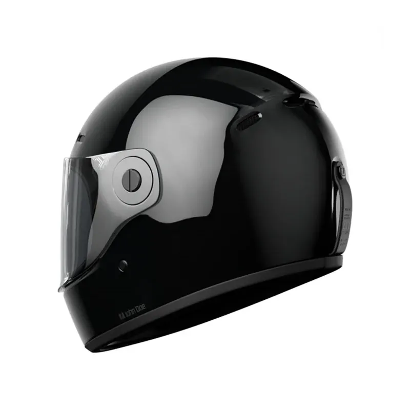 cafe 4 racer - John Doe JD/ONE helmet glossy black - JOHN DOE John Doe 