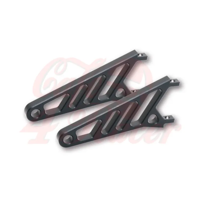 cafe 4 racer - HIGHSIDER CNC Alu držák předního světla černý - Highsider Držáky světlometů 4054783183142