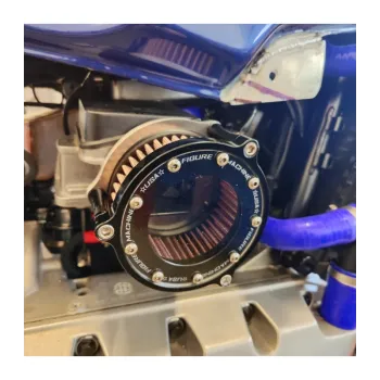 cafe 4 racer - 2D DXF  file HD air filter holder for BMW K100 K75 MAF - Cafe4Racer Digital Download 3D 