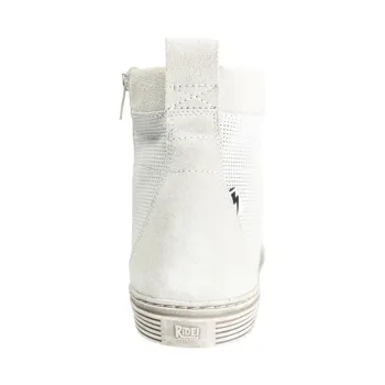 cafe 4 racer - John Doe motocyklové tenisky Neo white/ brown CE appr. - JOHN DOE Boty 