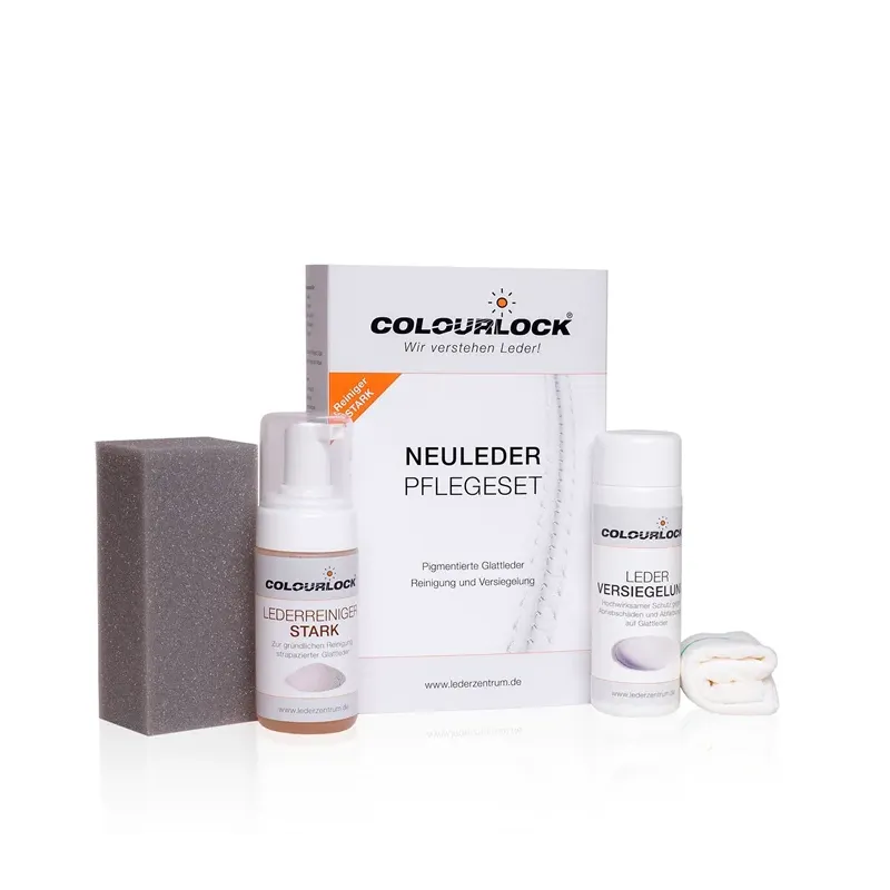 cafe 4 racer - Colourlock Leather Care Kit Stark Cleaner and Shield - Heavy Duty Leather Care Kit - Colourlock Leather sets 4260264293921