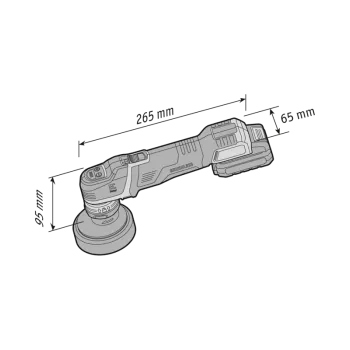 cafe 4 racer - Flex PXE 80 12-EC/2.5 SET - Sada s příslušenstvím - Flex Aku leštičky na auto 4030293261082