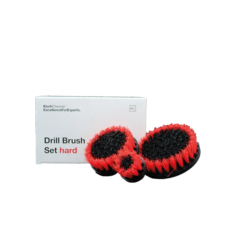 cafe 4 racer - Koch Chemie Drill Brush Set hard -Set 3ks Tvrdých kefiek do AKU vŕtačky - Koch Chemie Detailingové štetce a kefy 4262380392915