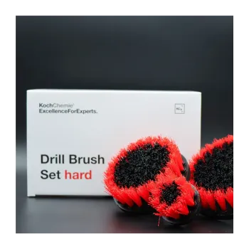 cafe 4 racer - Koch Chemie Drill Brush Set hard -Set 3ks Tvrdých kefiek do AKU vŕtačky - Koch Chemie Detailingové štetce a kefy 4262380392915