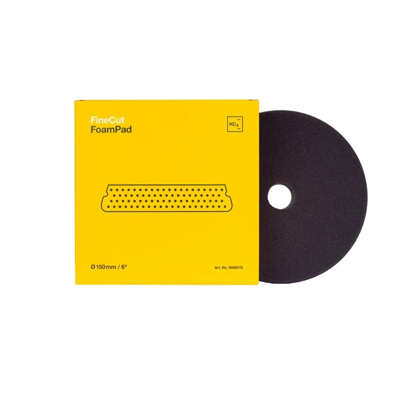 cafe 4 racer - Koch Chemie Fine Cut Foam Pad 150 x 25 mm - Polishing wheel yellow - Koch Chemie Polishing discs 4262380393202