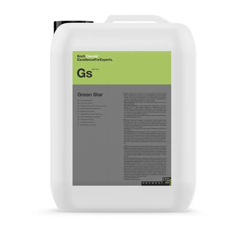 cafe 4 racer - Koch Chemie Green Star (Gs) - Univerzálny čistič 11KG - Koch Chemie Univerzálne čistiace prostriedky 4260188690691