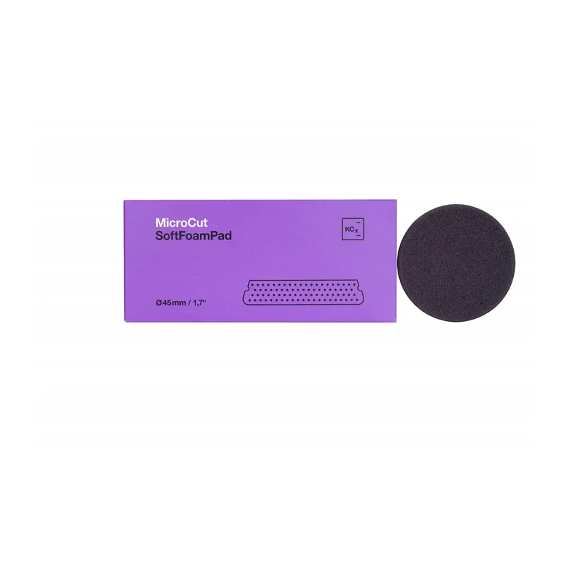 cafe 4 racer - Koch Chemie Micro Cut Soft Foam Pad 45 x 25mm - Leštiaci kotúč fialový mäkký - Koch Chemie Leštiace kotúče 4262380393318