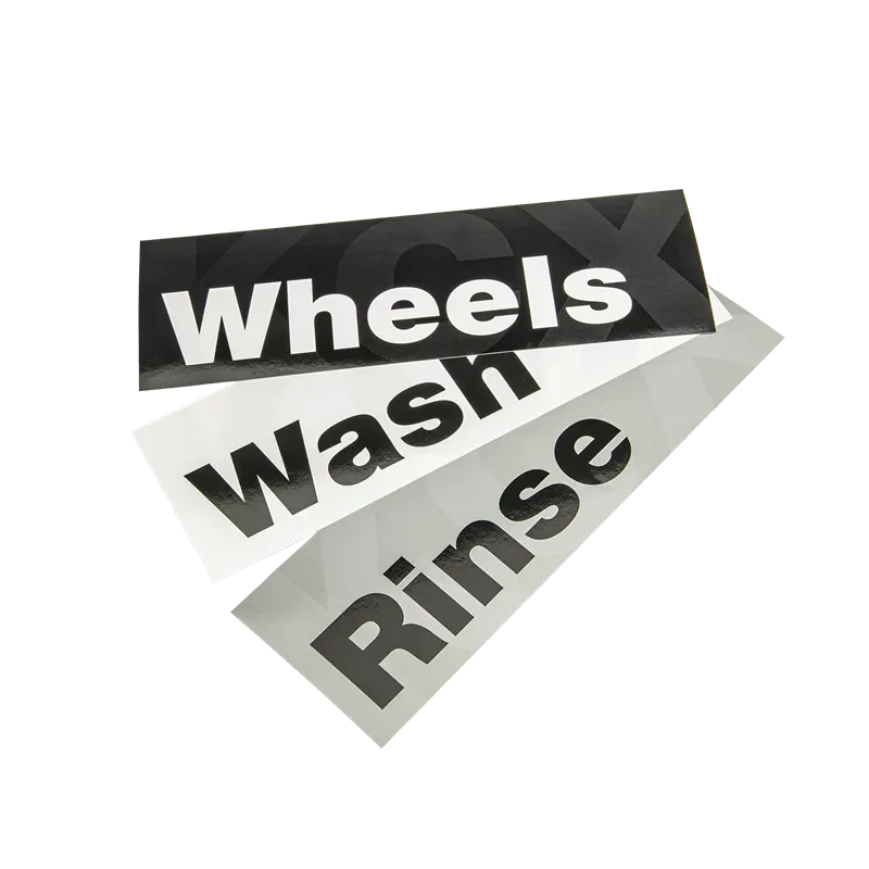 cafe 4 racer - Koch Chemie stickers for marking washing buckets 3pcs in pack - Koch Chemie Stickers and labels 