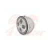 cafe 4 racer - HIGHSIDER 5 3/4 inch LED Headlight ATLANTA black/chrome - Highsider Headlights side mount 4054783029044