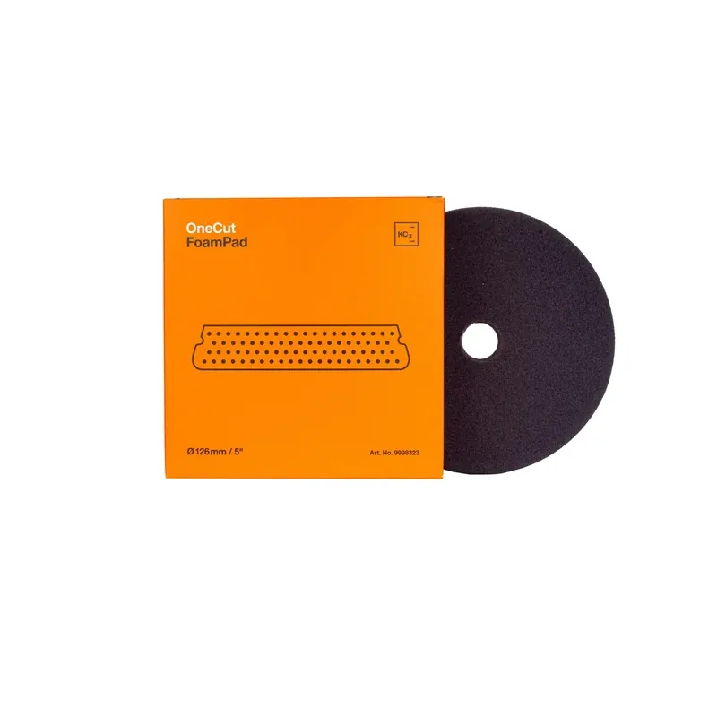 cafe 4 racer - Koch Chemie One Cut Foam Pad 126 x 25mm - Polishing wheel orange - Koch Chemie Polishing discs 4262380393288